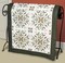 Janlynn Stamped Cross Stitch Quilt Blocks 18"X18" 6/Pkg-Antique Foliage